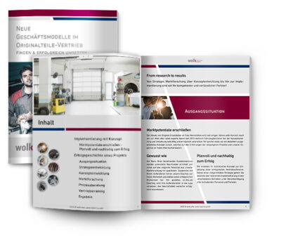 Vertrieb von Original-Ersatzteilen an freie Werkstätten