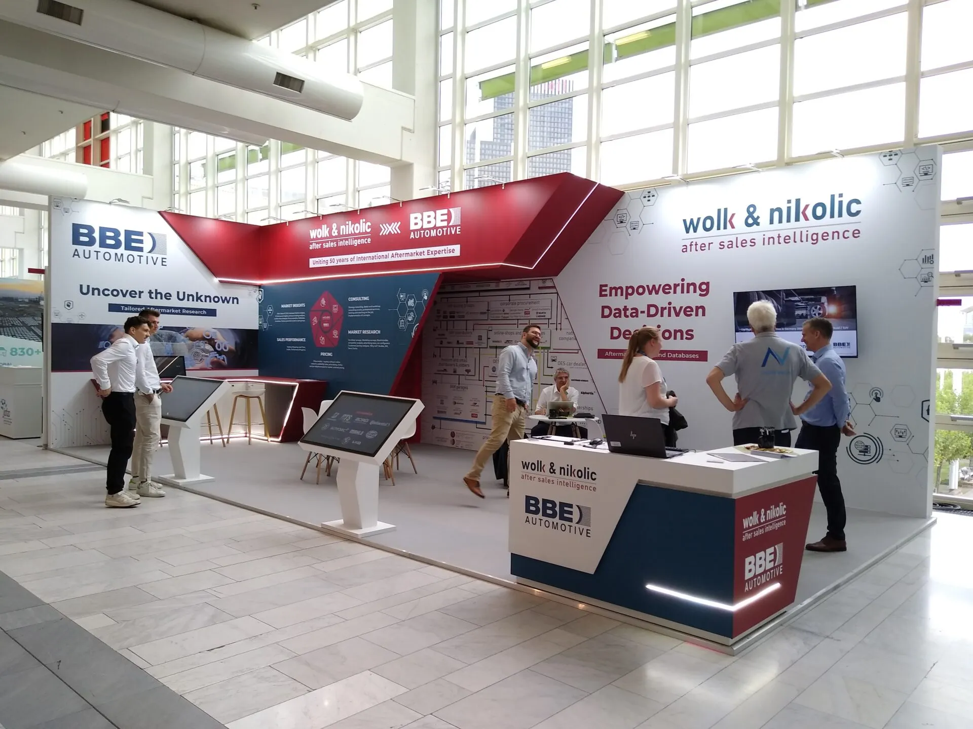 Wolk & Nikolic exhibition stand at Automechanika Frankfurt